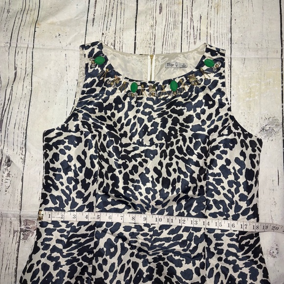Eliza J  Animal Print Midi Dress size 14 - Picture 7 of 9
